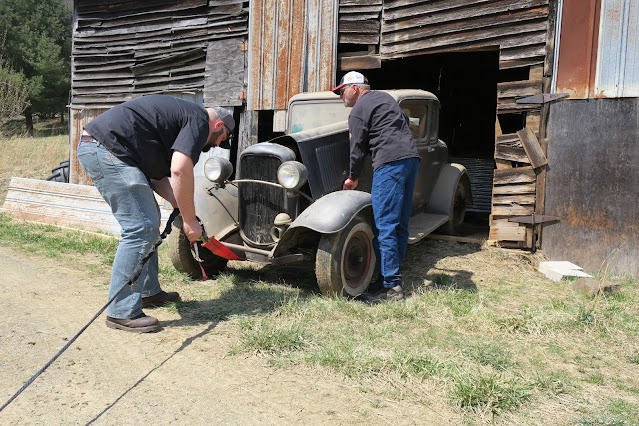 32 Ford 5W Coupe Barn Find