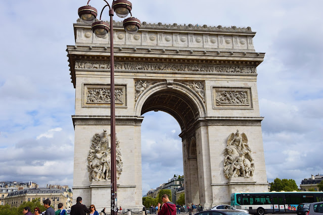 Paryż w pigułce #7 - L'Arc de triomphe - nagłówek - Francuski przy kawie