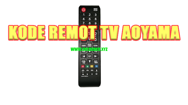 Kode Remot tv Aoyama