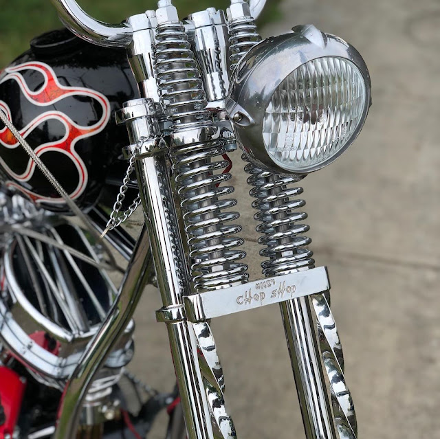 Harley Davidson Panhead 1953 By Vanilla Cycles Hell Kustom