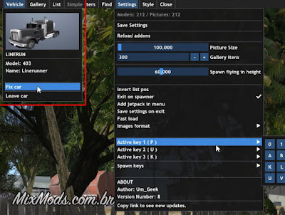 gta sa mod lua visual veh car spawner gui mouse