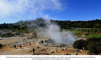 Menapaki Jejak Keelokan Kawah Sikidang
