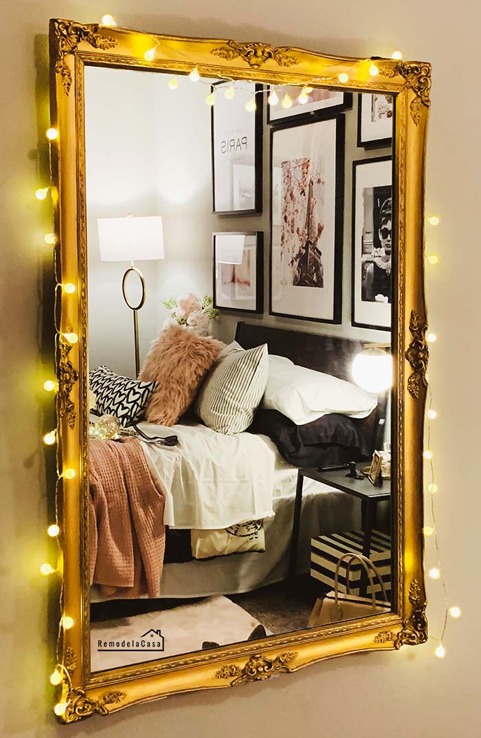 How To Paint A Mirror Frame Gold Remodelando La Casa - How To Paint A Gold Mirror Frame How To Paint A Mirror Frame Gold Remodelando La Casa - How To Paint A Gold Mirror Frame