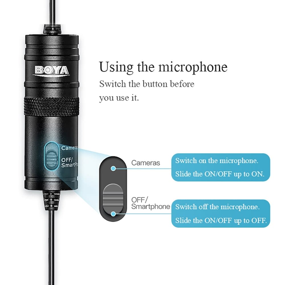 Boya ByM1 Microphone Boya ByM1 Specifications Micron