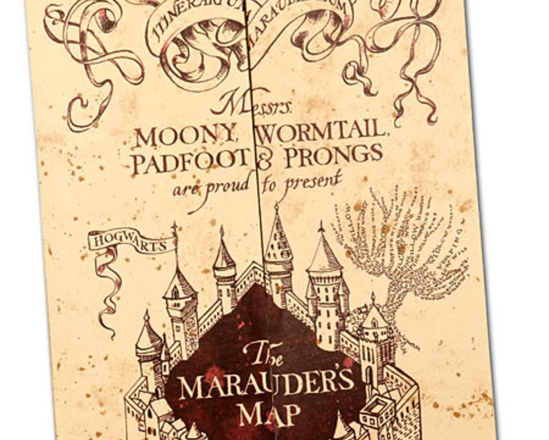 Harry Potter Paraphernalia How To Make A Marauder S Map.