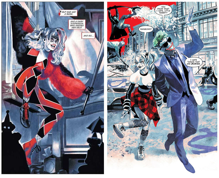Páginas de Harley Quinn: Cristales Rotos Páginas de Harley Quinn: Cristales Rotos