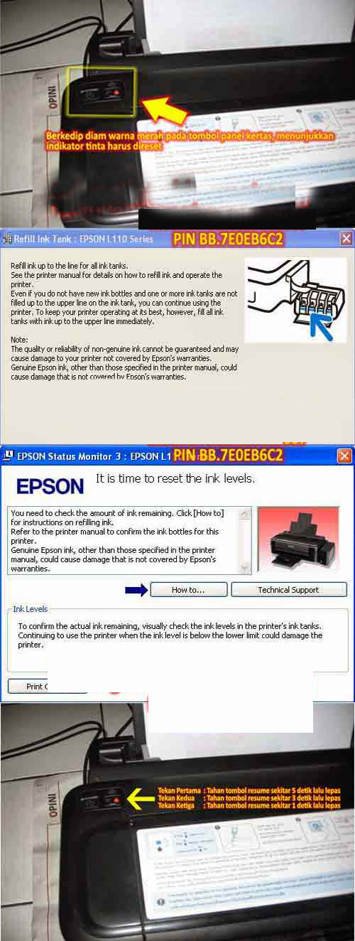 Cara instal printer epson l110 tanpa cd hunelo