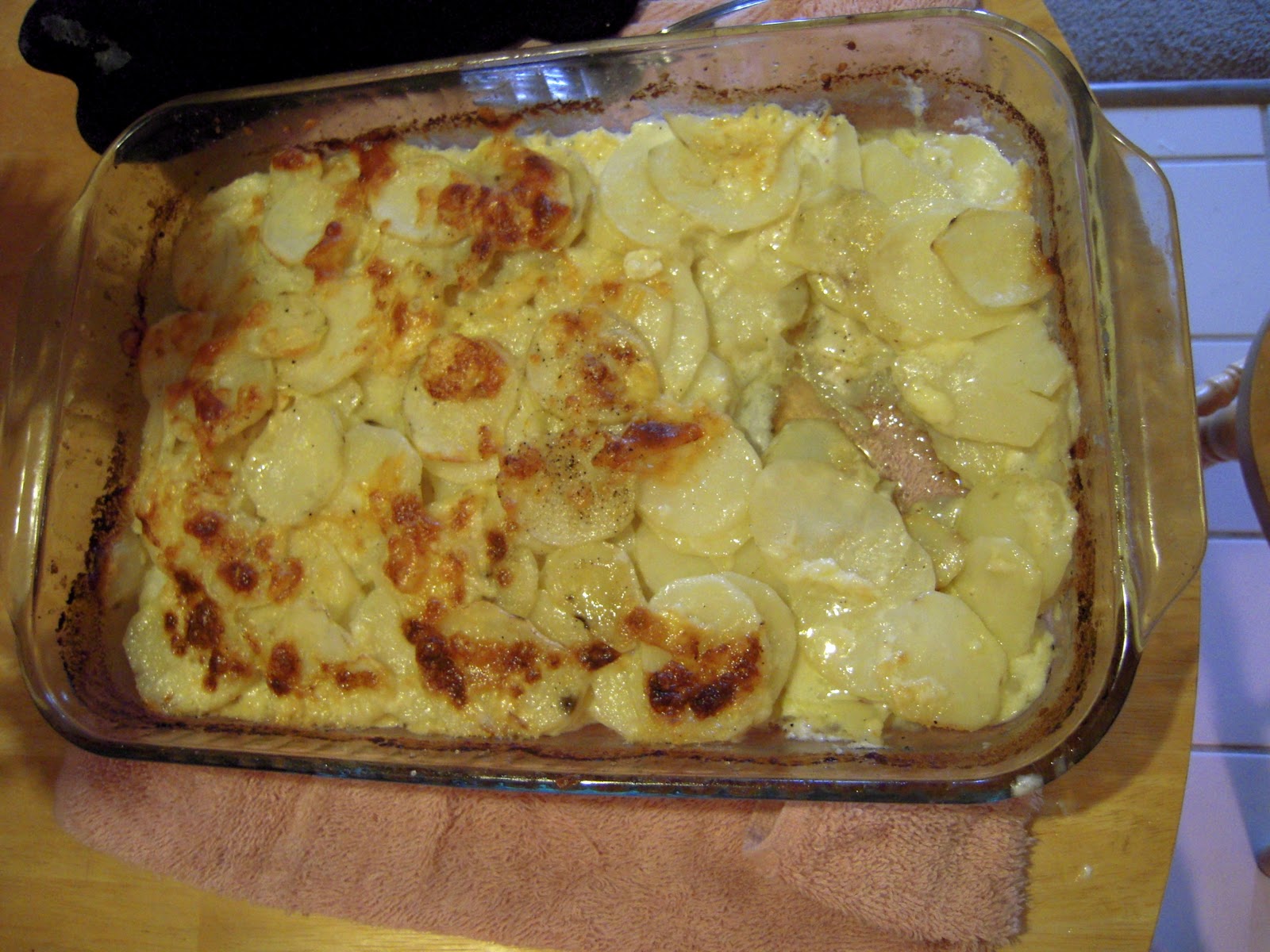 cheap tomatoes BBQ Meatballs & Julia Child's Potatoes Gratin Dauphinoise!