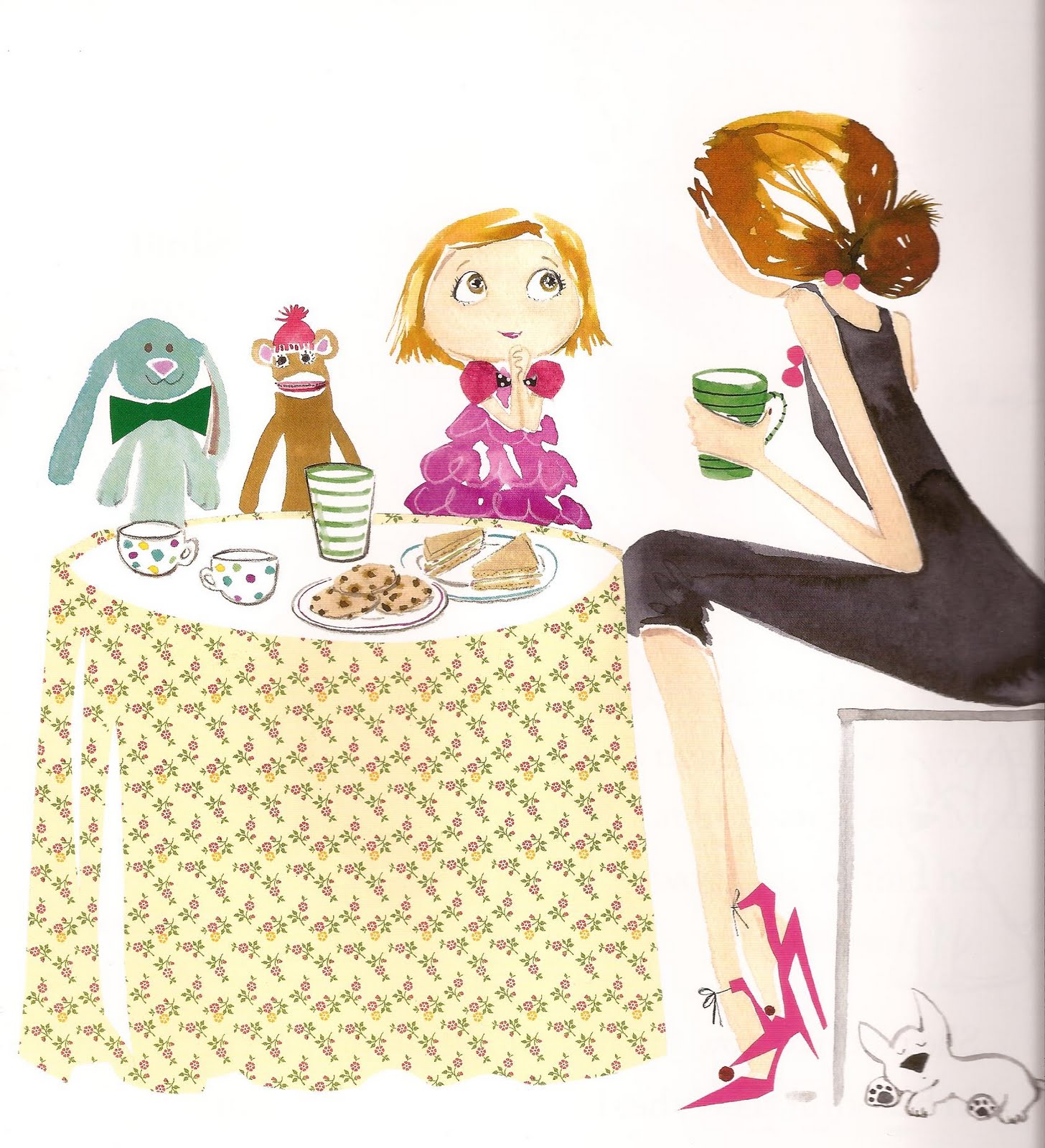 While Wearing Heels Birdie's BigGirl Shoes