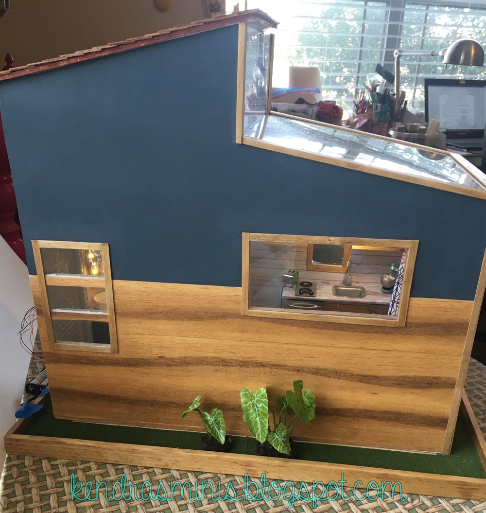 Kendra's Minis Tiny House Paneling (and some Foam Core tips)