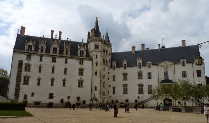 Castillo de los Duques de Bretaña en Nantes.