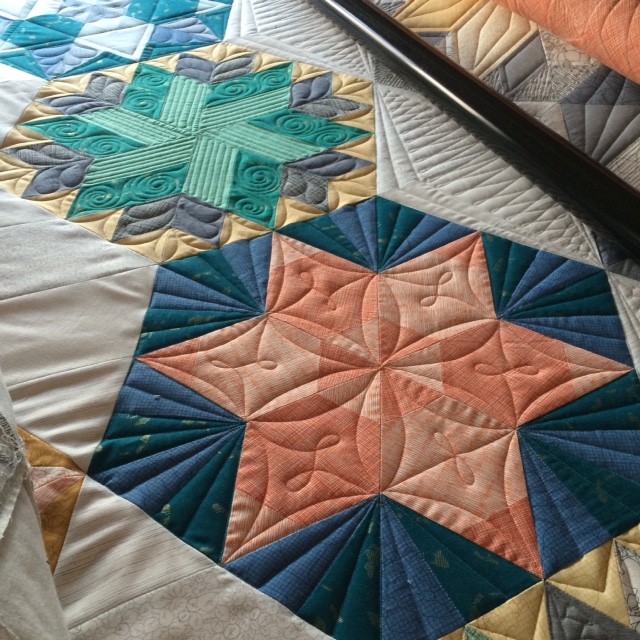 Quilting is more fun than Housework... Ta Da! Park Bench Quilt Finish