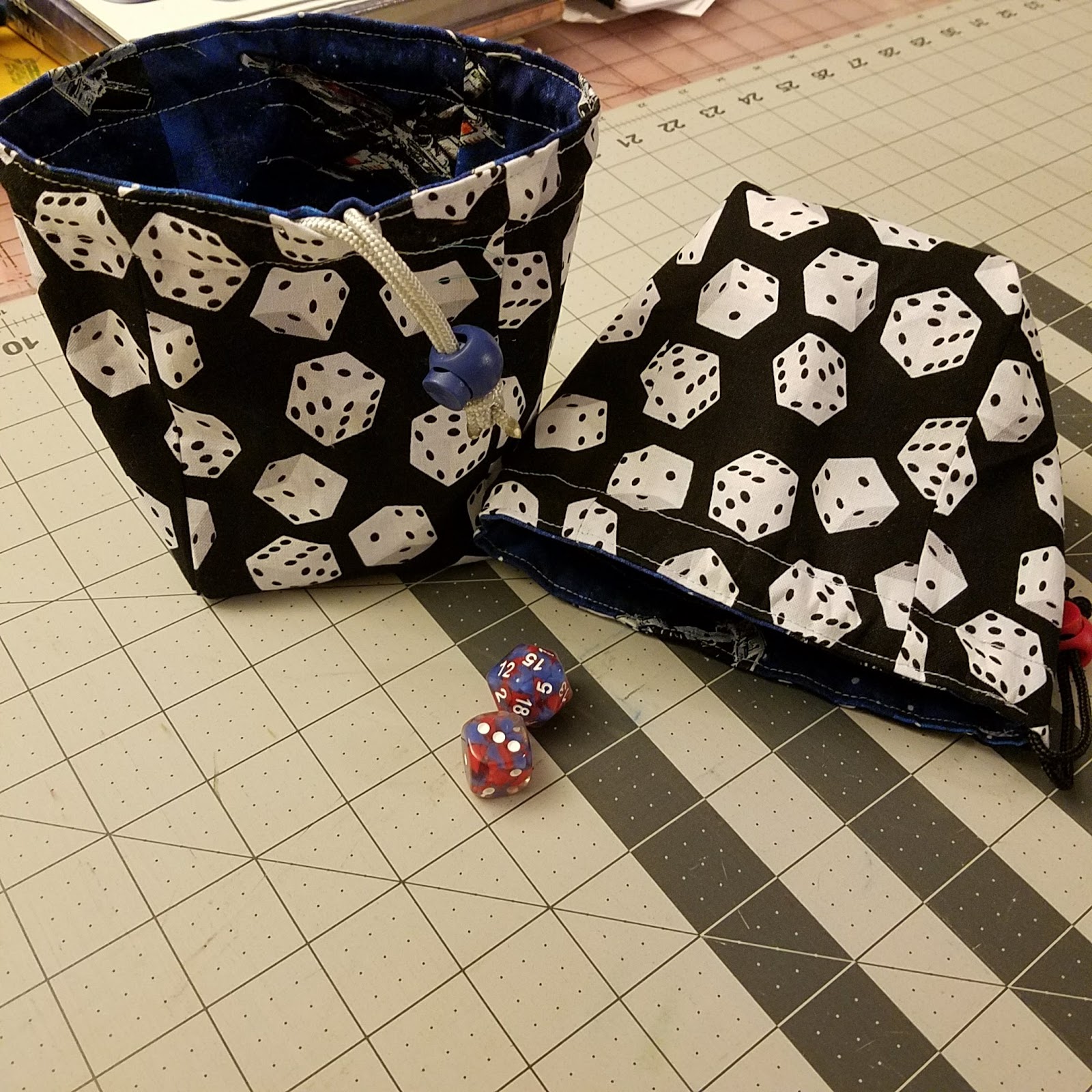 Becca's Crazy Projects Dice Bags