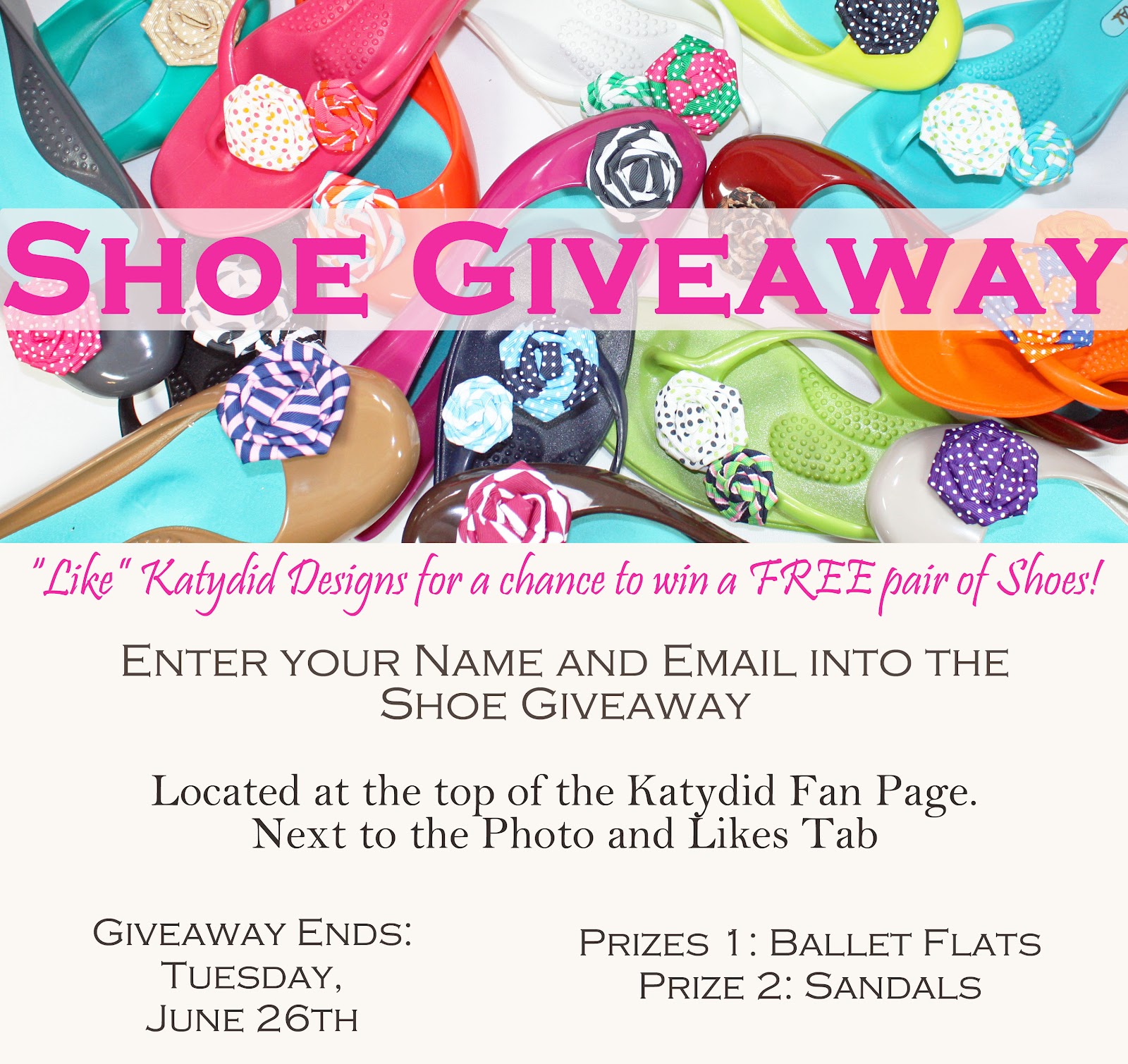 A Ribbon Runs Through It Final Day of Shoe Giveaway