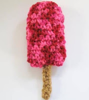 PATRON GRATIS HELADO DE FRESA AMIGURUMI 1112