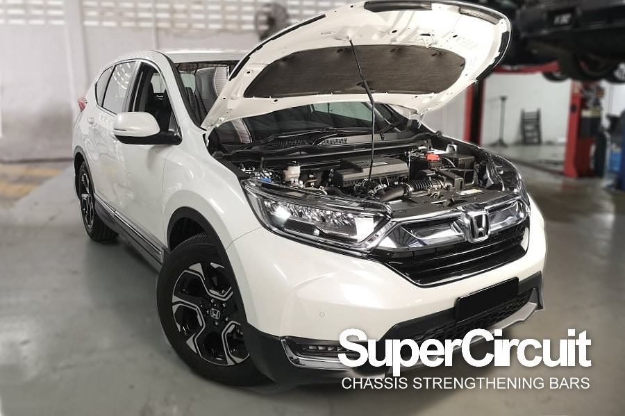 SUPERCIRCUIT CHASSIS STRENGTHENING BARS: Honda CR-V (RW) Chassis