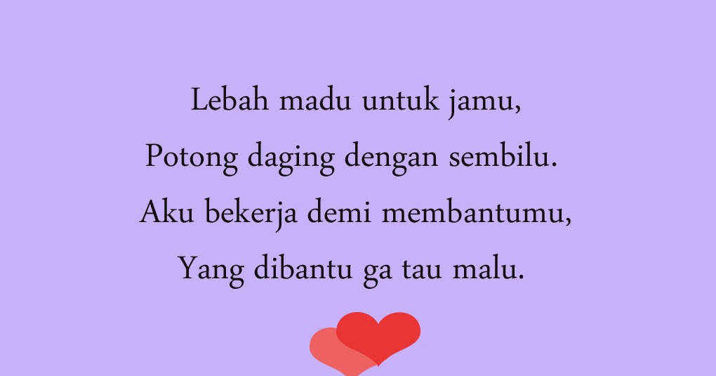 Pantun Sweet Couple - William Richard Green