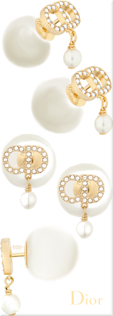 ♦Dior TRIBALES pearl earrings #dior #jewelry #brilliantluxury