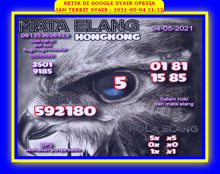 Syair Hk 4 Mei 2021 Kode Syair Sgp Syair Hk Syair Sydney 2021