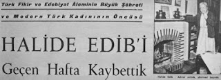 OĞUZ TOPOĞLU : Halide Edib Adıvar 1964.