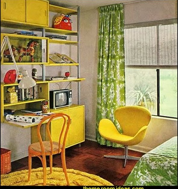 Decorating theme bedrooms Maries Manor 70s bedroom decor groovy