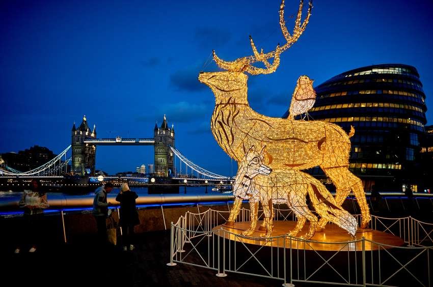 All About London: London Bridge does ‘Christmas by the River’