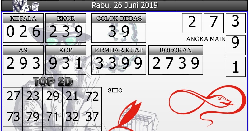 Info Prediksi Togel Prediksi Togel Singapore 26 Juni 2019