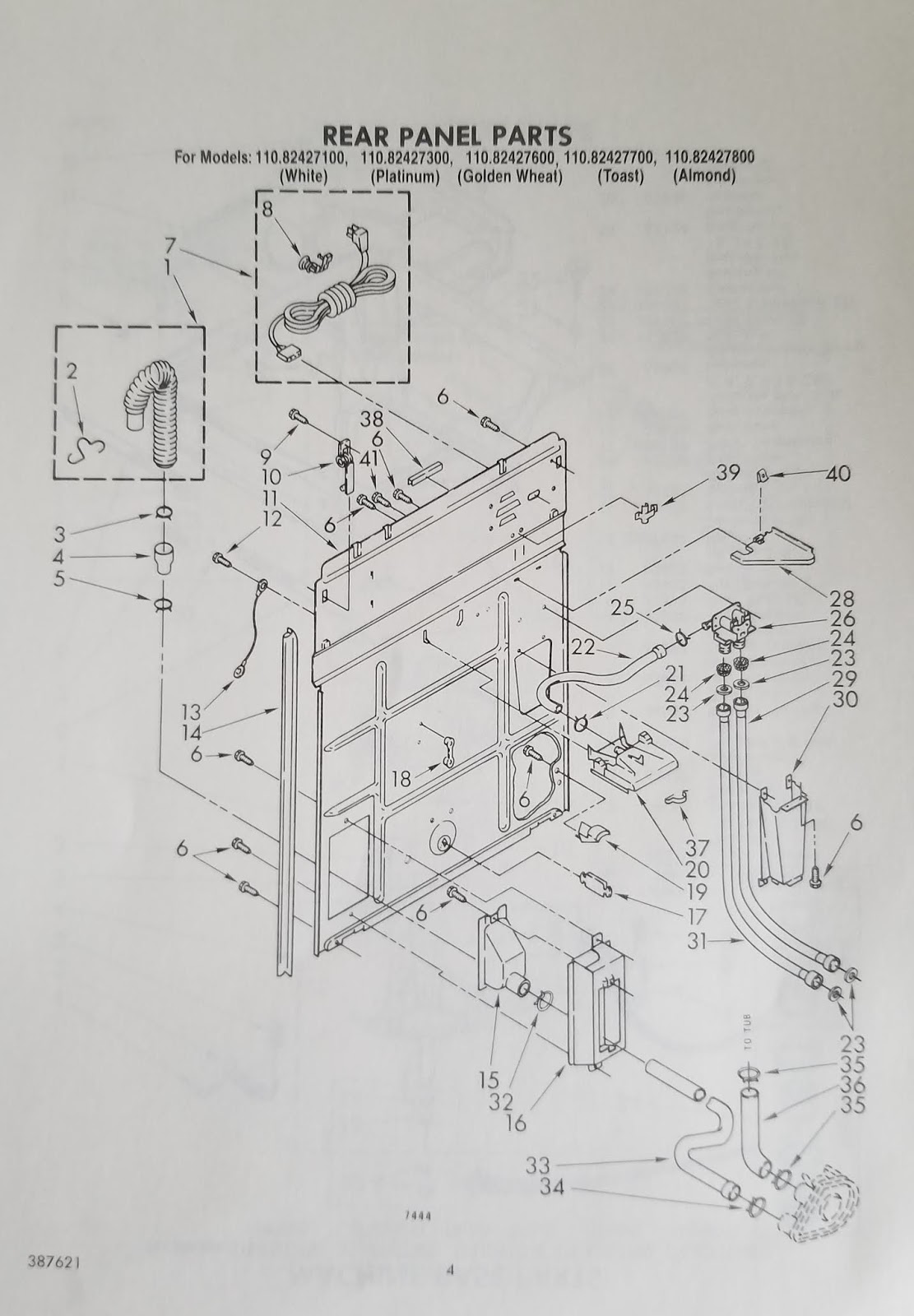 Find Your Manuals Here... Sears Kenmore Automatic Washer Parts List