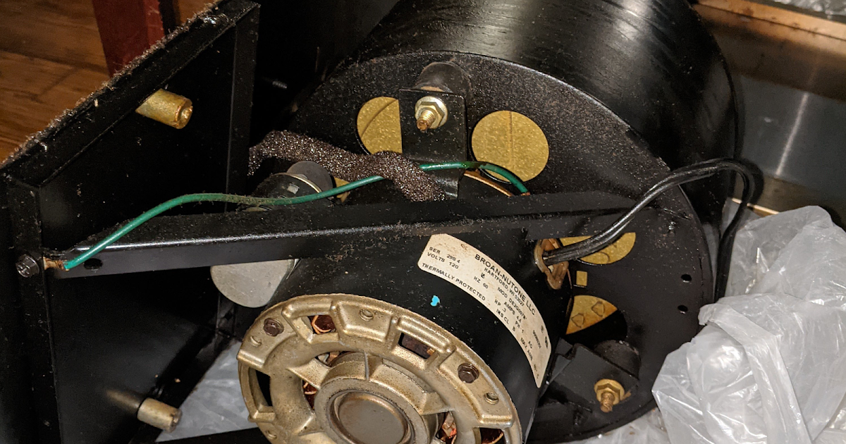 Dismantling a Viking Kitchen Hood Fan — Tech Repair Food