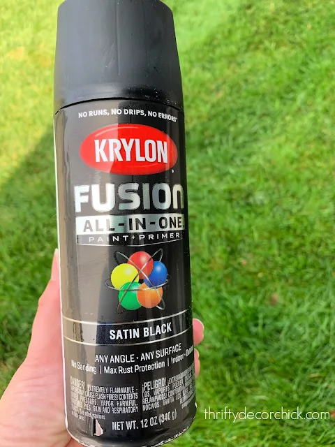 Krylon spray paint no priming