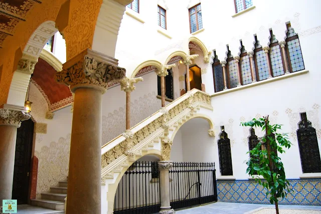 Interior del Palau Macaya, Barcelona