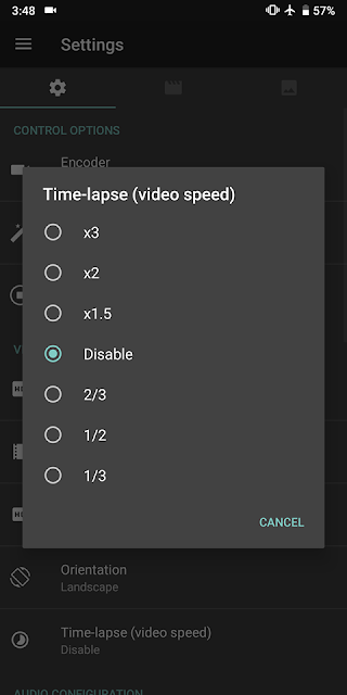 Setting AZ Screen Recorder Setting AZ Screen Recorder