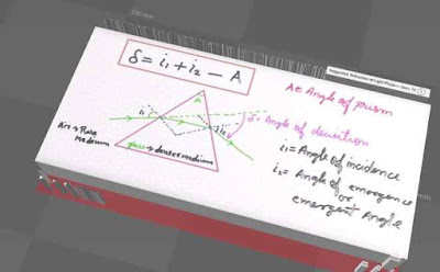  Relation between Angle of Incident Emergent Angel Angle fo Deviation and Angle of Prism Physic 