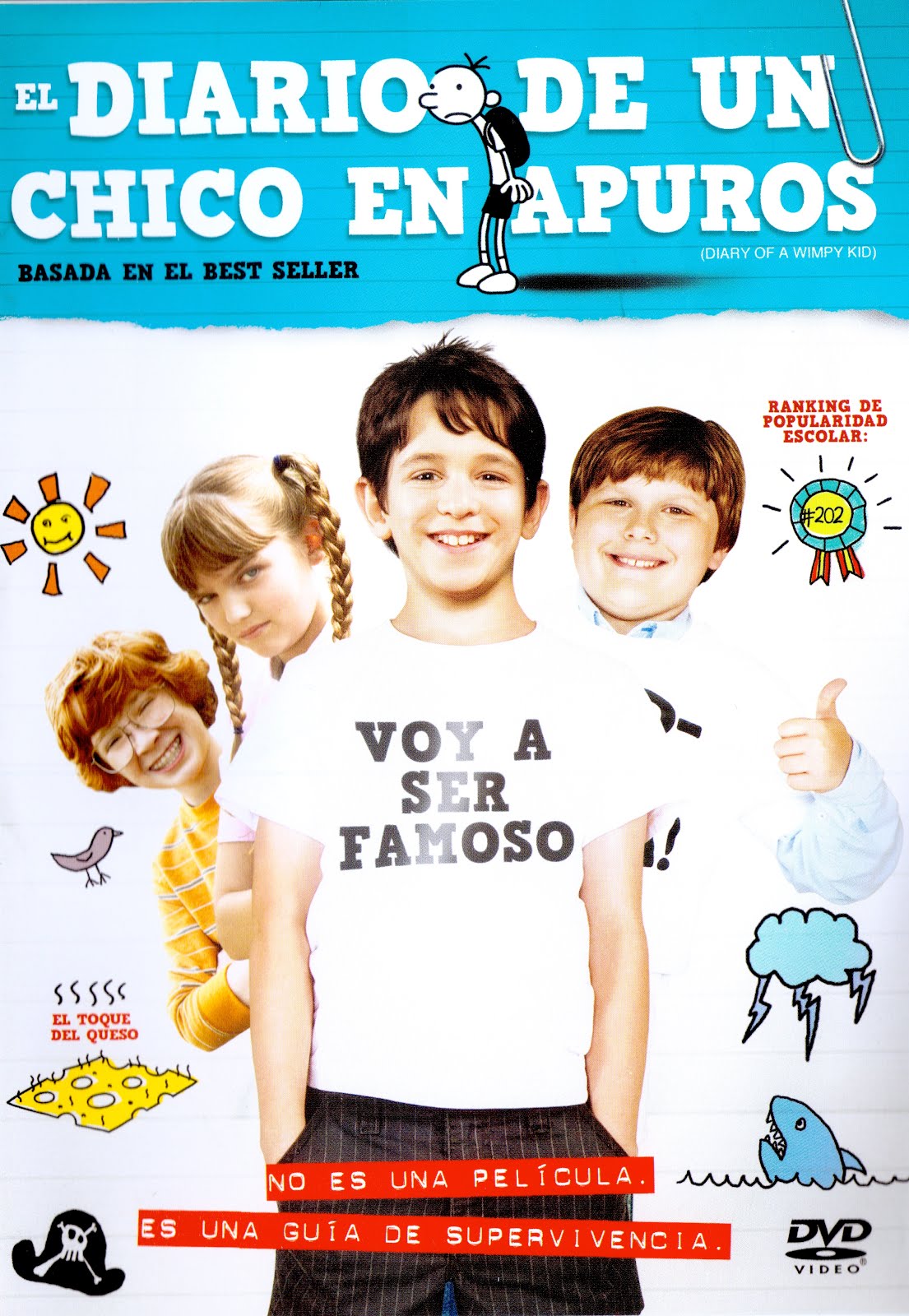 Retro DvdRip El Diario de un Chico en Apuros (Diary of a Wimpy Kid) [2010]