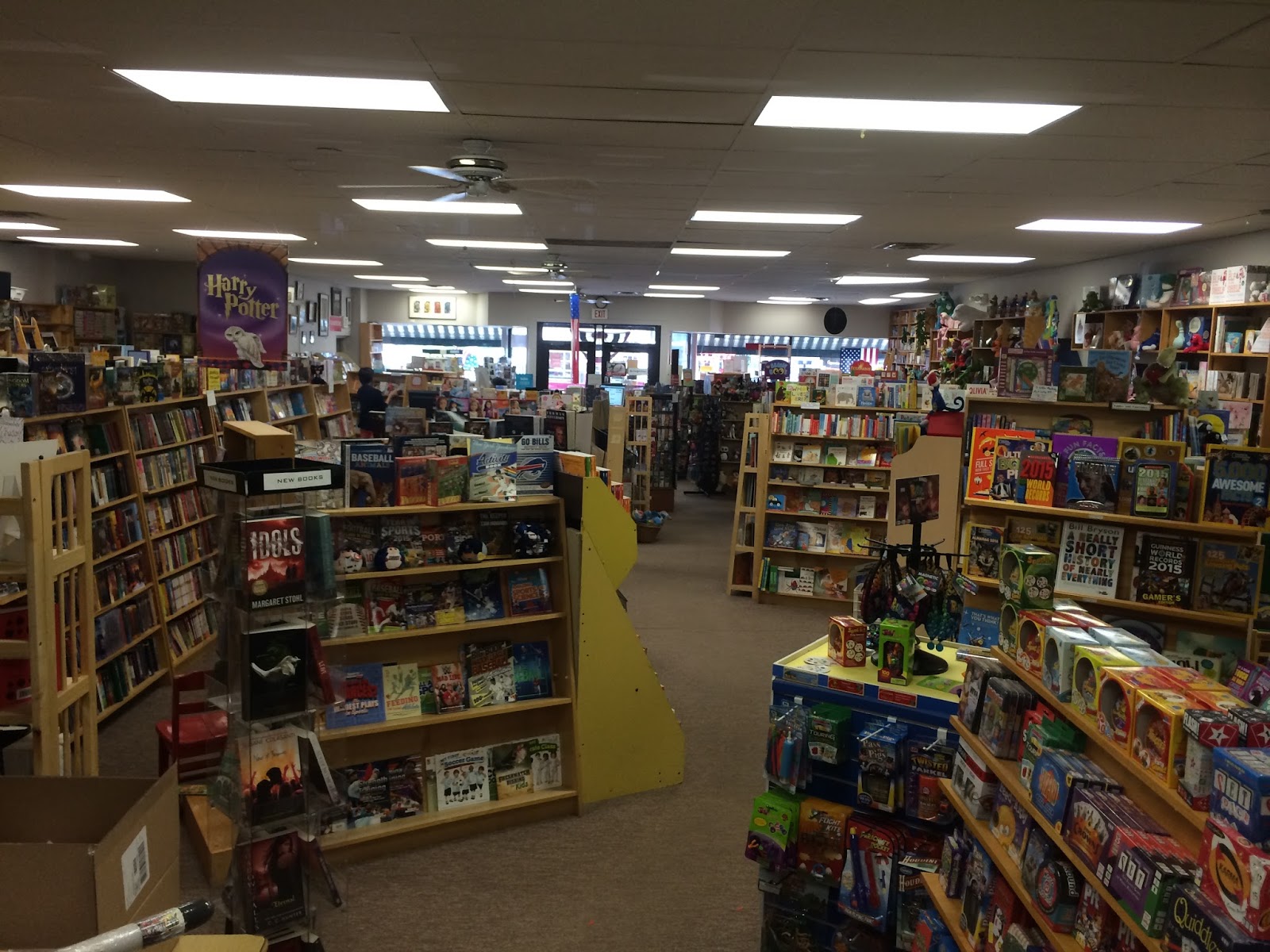 The Indie Bob Spot Lift Bridge Book Shop Brockport, NY