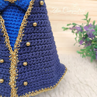 Nossa Senhora Aparecida - Amigurumi - Artes em Crochê - Zélia Campestrini