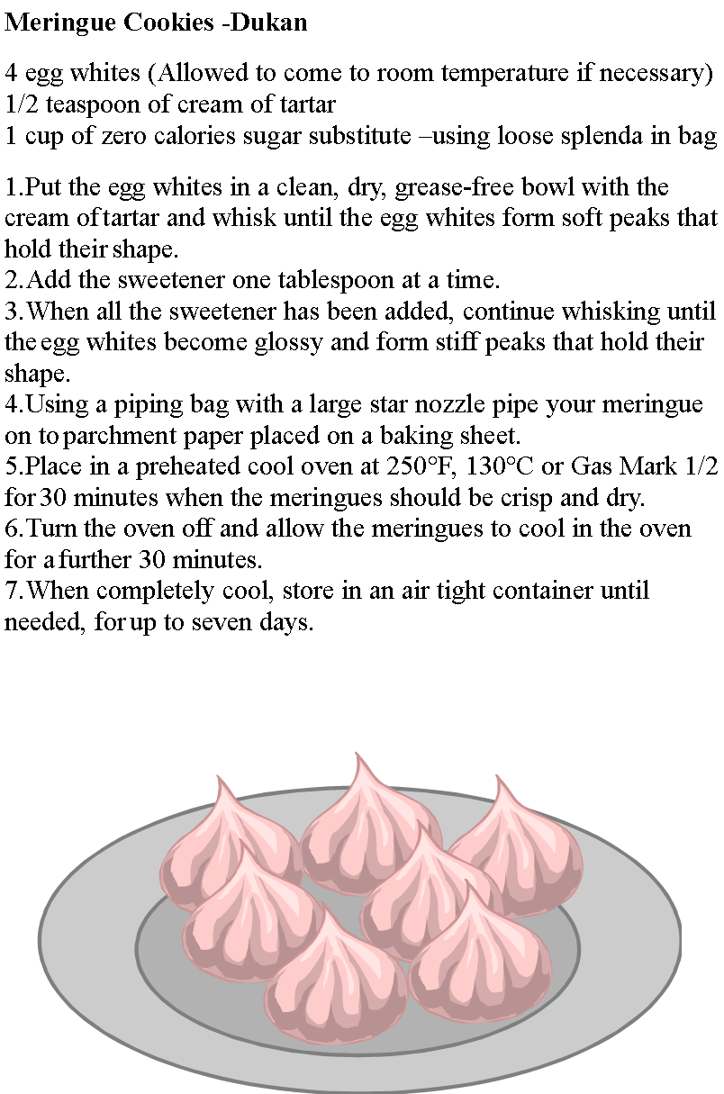 The Mesquite Creek meringue dukan recipe cookie