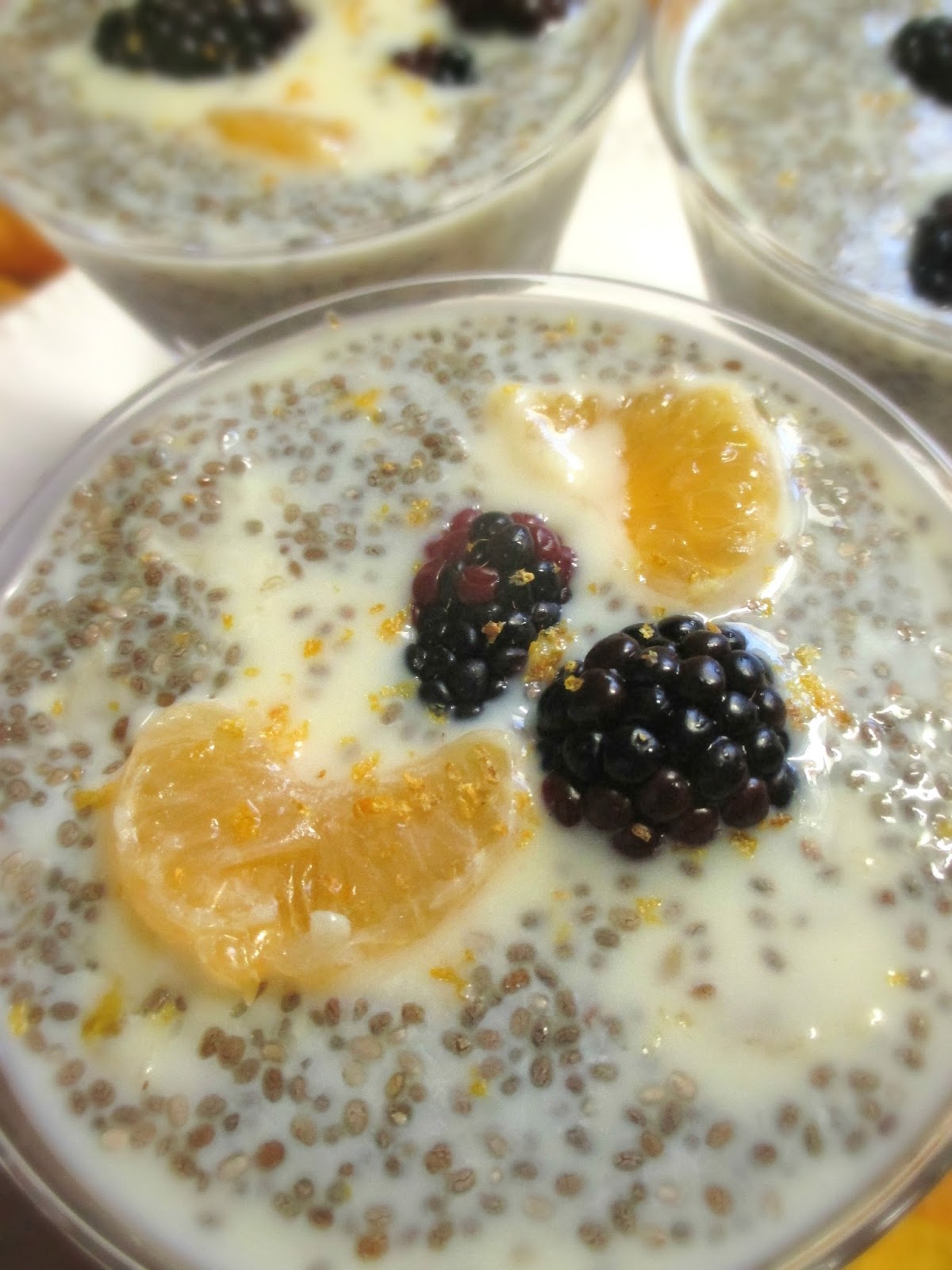 Just my Stuff Clementine Orange and Blackberry Breakfast