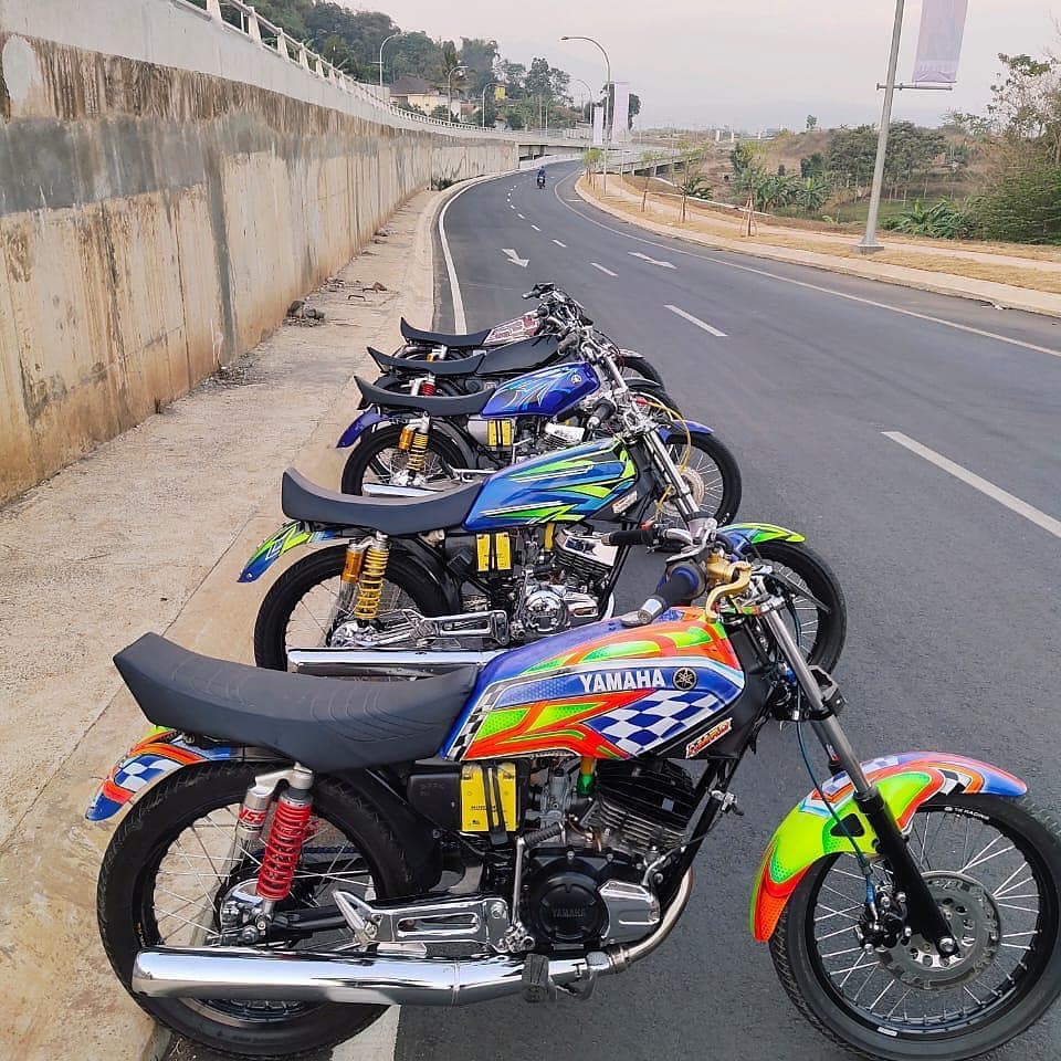 Modifikasi Motor Rx King Terbaik 2020 Dan Airbrush Terkeren racing 48