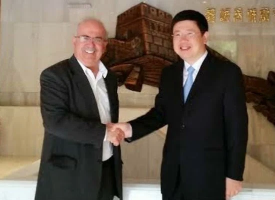 Με τον πρέσβη της Κίνας στην Ελλάδα συναντήθηκε ο Χρήστος Παγώνης (ΦΩΤΟ)