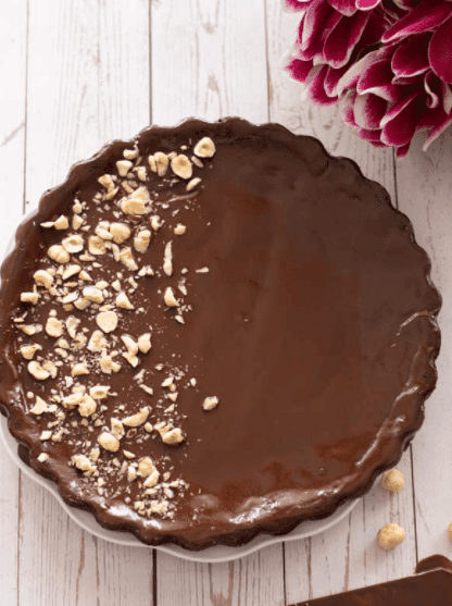 Chocolate and Carob Cheesecake