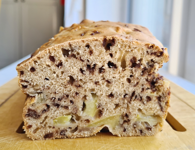 Küstenkidsunterwegs: Rezept: Schneller Apfel-Banane-Schoko-Kuchen ohne ...