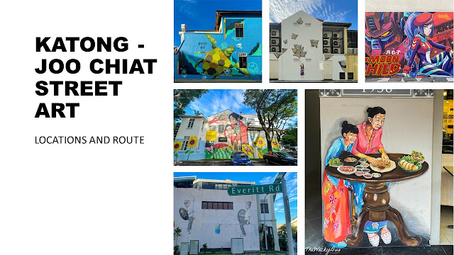 Katong - Joo Chiat  Street Art :  Locations and Route