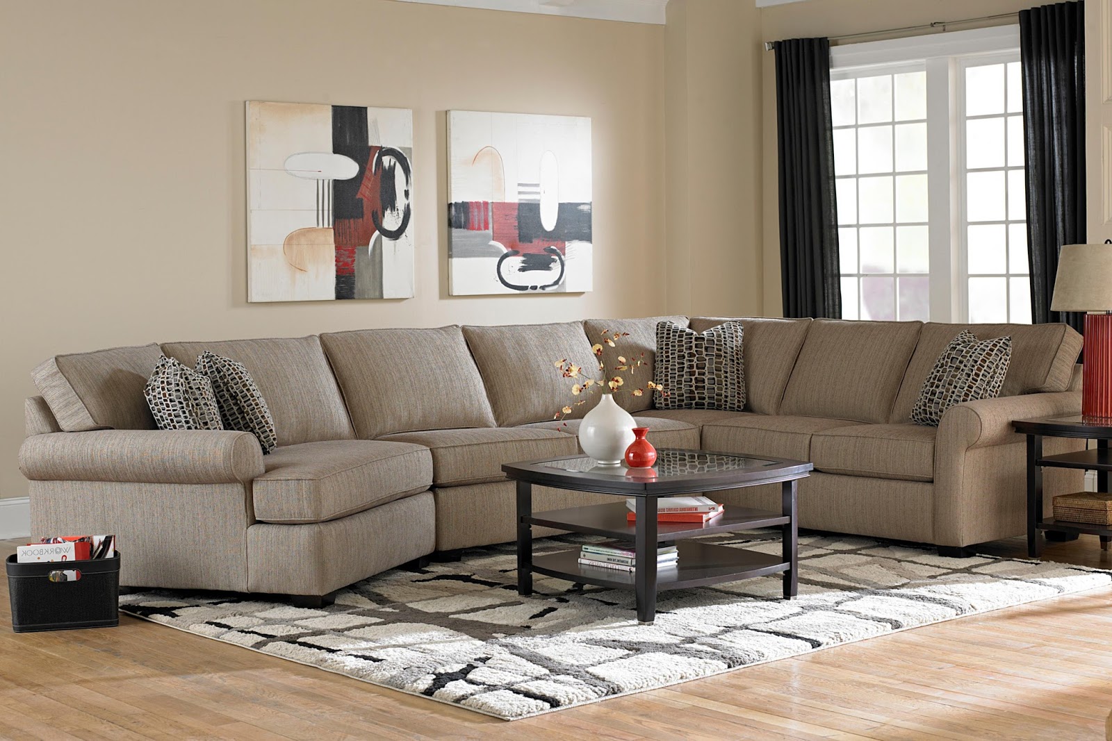 Baer S Furnishing Get Versatile Seating With A Sectional Sofa