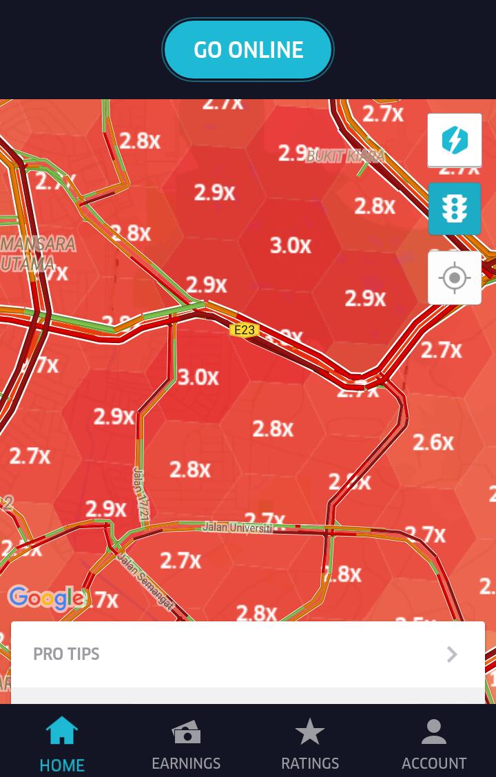 Uber Surge Pricing Map Jom Pandu Uber: Tajuk 22 : Surge Pricing Uber.