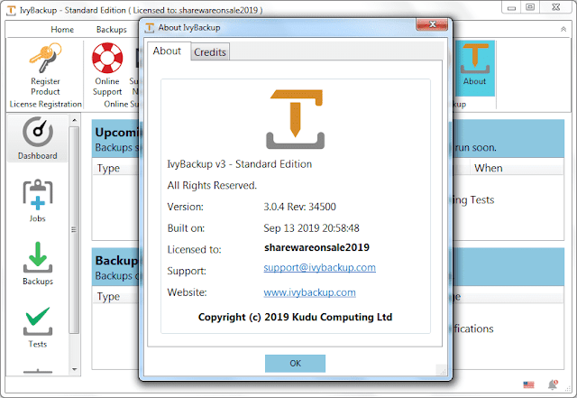Screenshot IvyBackup 3.0.4 Rev 34500 Full Version Screenshot IvyBackup 3.0.4 Rev 34500 Full Version