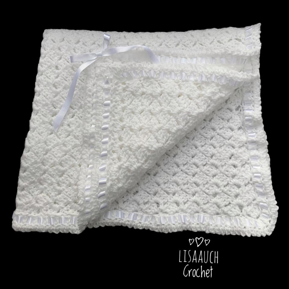 EASY Baby blanket pattern a Mock C2C Crochet Baby blanket (Block Stitch )