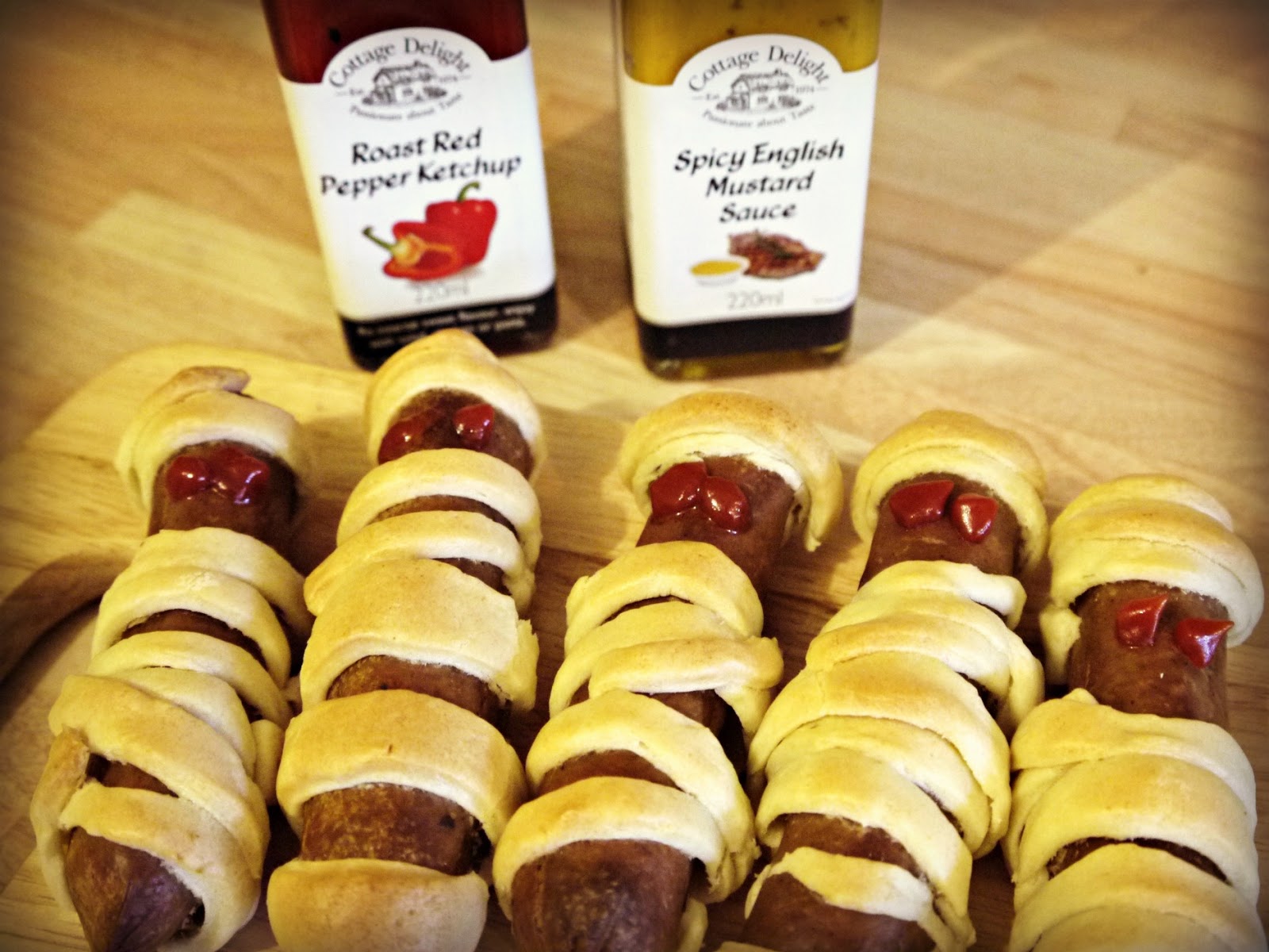 Inside the Wendy House Egyptian Mummy Sausage Roll Recipe for Halloween