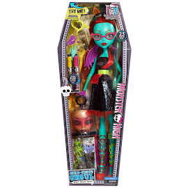 Monster High Just Play Green Ghoul Beast Freaky Friend Figure