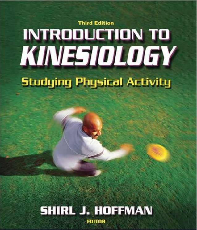 Book: Introduction to Kinesiology